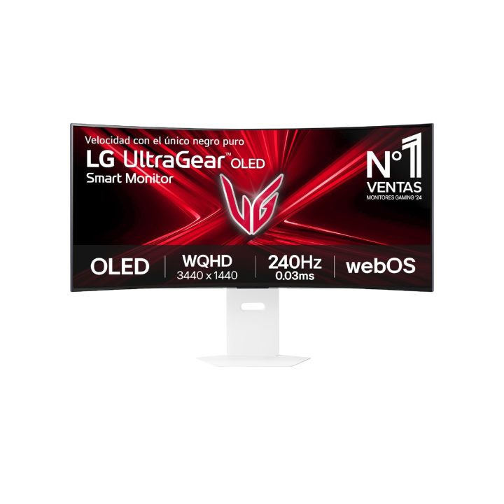 LG 39GX90SA-W 39" UWQHD 240 Hz OLED curvo