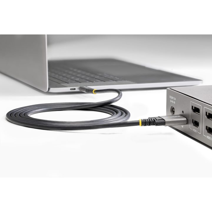 StarTech.com 1m USB-C Cable with Side Locking Screws - 10Gbps - USB…