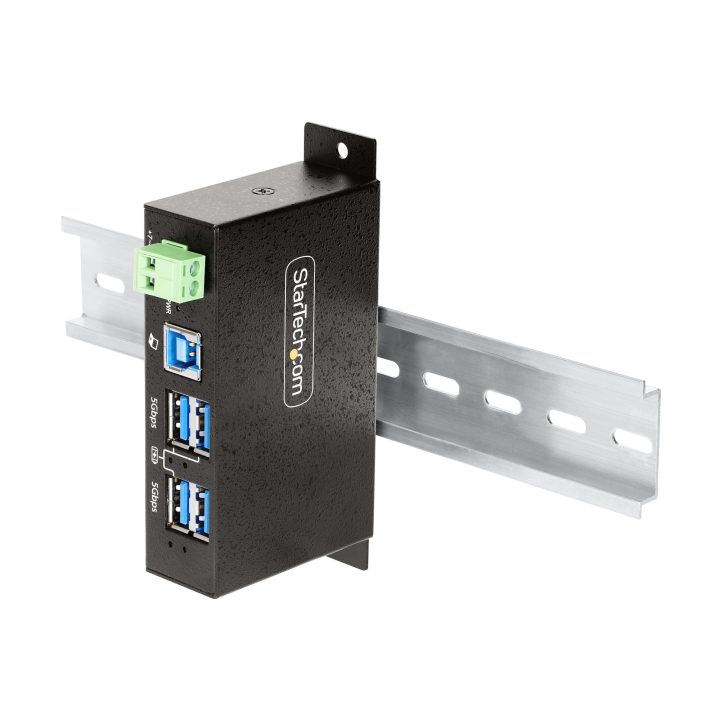 StarTech.com Hub USB Industrial Gerido de 4 Portas - Serviço Pesado -…