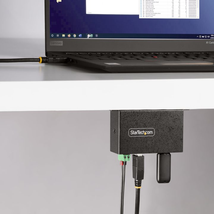 StarTech.com Hub USB Industrial Gerido de 4 Portas - Serviço Pesado -…