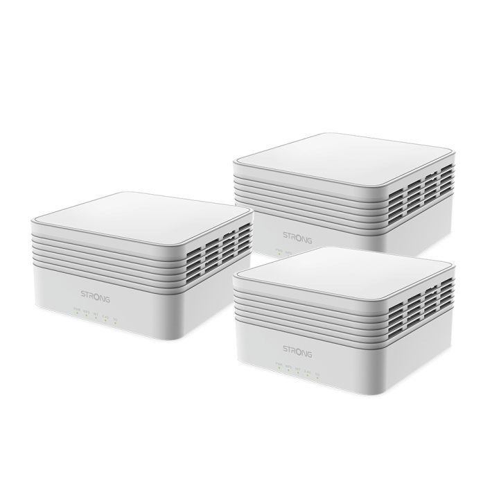 Sistema Wi-Fi Mesh Strong MESHTRIAX3000 (Wi-Fi em malha) Banda dupla…