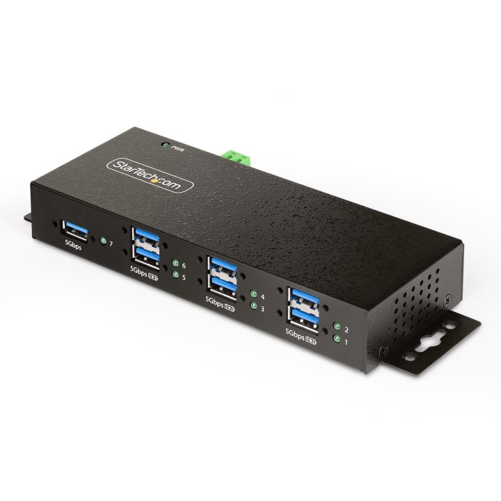 StarTech.com Hub USB Industrial de 7 Portas Gerido - Serviço Pesado -…