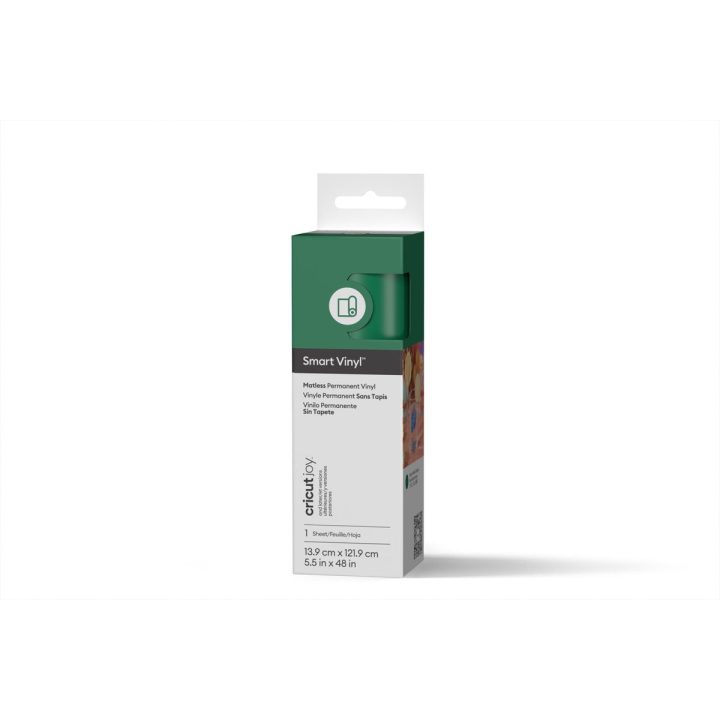 Cricut smart vinyl permanent joy 14X122CM 1 folha (verde relva)…