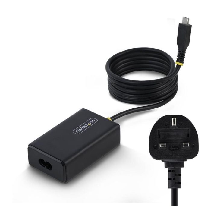 StarTech.com USB-C Laptop Charger with Integrated 1.5m Type-C Cable -…