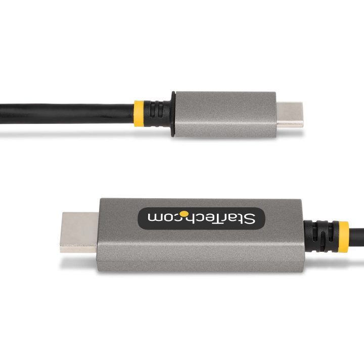 StarTech.com 2m USB-C to HDMI Adapter Cable - 8K 60Hz - 4K 144Hz -…
