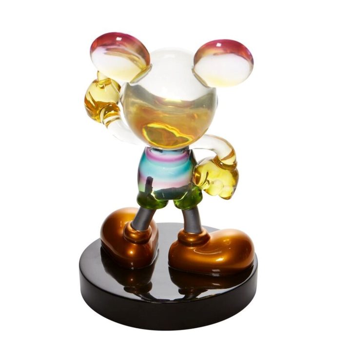 Enesco Disney Resin Figure Mickey & Minnie Grand Jester Mickey Mouse…