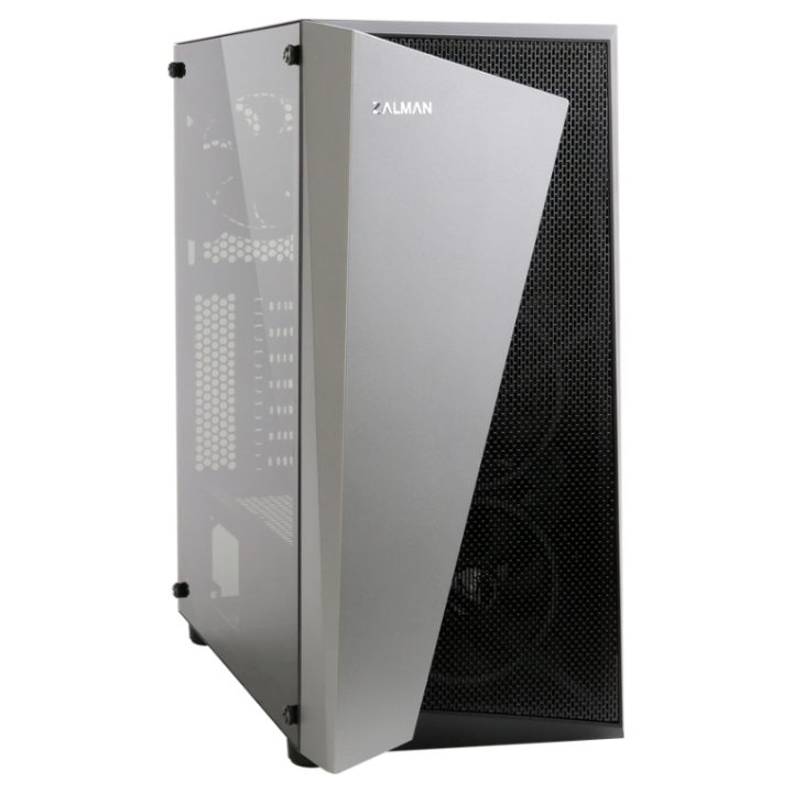 Zalman S4 Plus Midi Tower Black Mini-ITX, Micro-ATX, ATX
