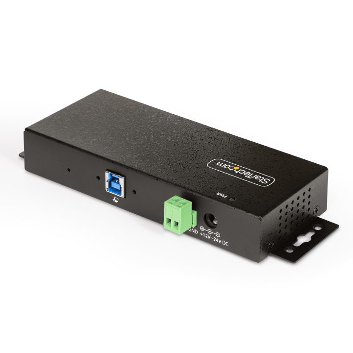 StarTech.com Managed 7-Port Industrial USB Hub - Heavy Duty - Metal…