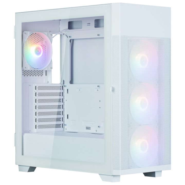 Zalman S5 NEO WHITE Caixa Midi Tower Branca