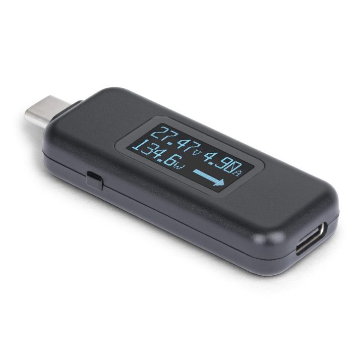 StarTech.com Digital Multimeter USB-C Current and Voltage Tester -…