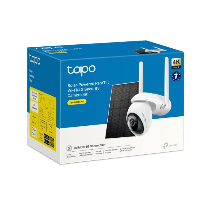 TP-Link Tapo C665G Security Kit: Security Camera + Solar Panel