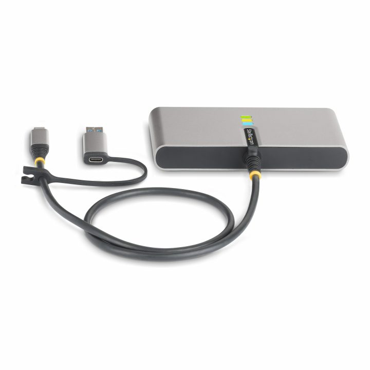 StarTech.com Hub Ladrón USB-C de 2 Puertos USB-A de 5Gbps con Red…