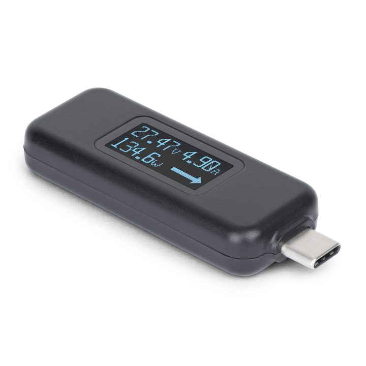 StarTech.com Digital Multimeter USB-C Current and Voltage Tester -…