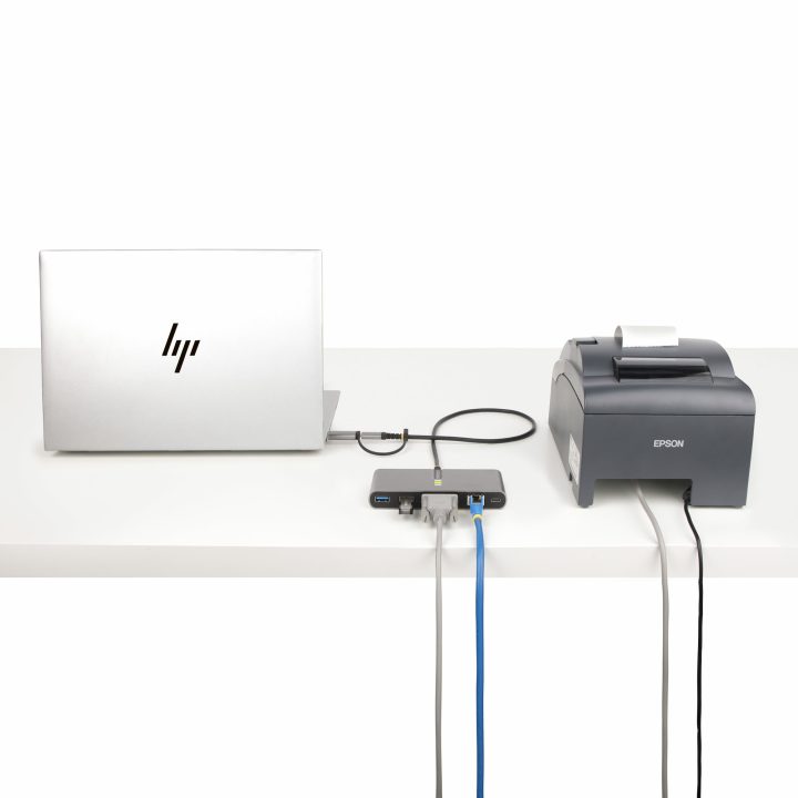 StarTech.com Hub Ladrón USB-C de 2 Puertos USB-A de 5Gbps con Red…