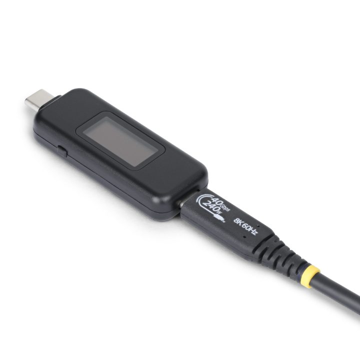 StarTech.com Multímetro Digital Probador de Corriente y Voltaje USB-C…