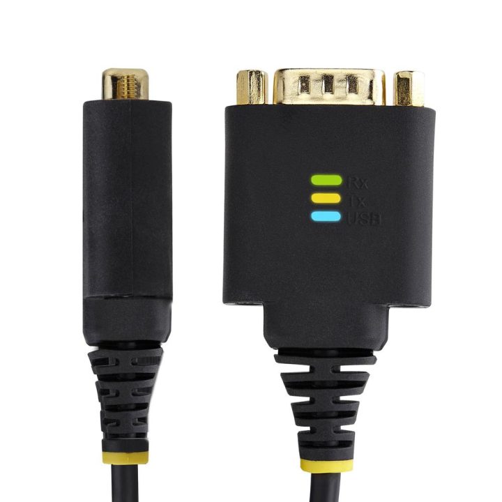 StarTech.com 30cm USB to Serial Adapter Cable - COM Retention - RS232…