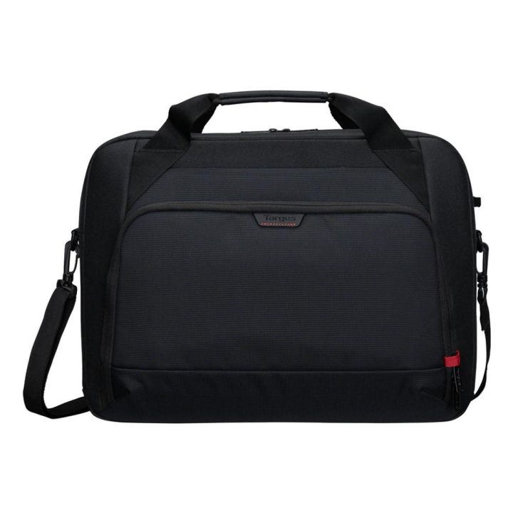 Targus EcoSmart 18" Briefcase, Black, Red