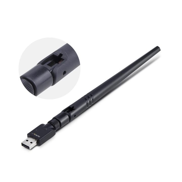 StarTech.com USB Bluetooth 5.3 Class 1 Adapter for PC or Laptop -…