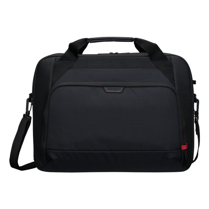 Targus EcoSmart 18" Briefcase, Black, Red