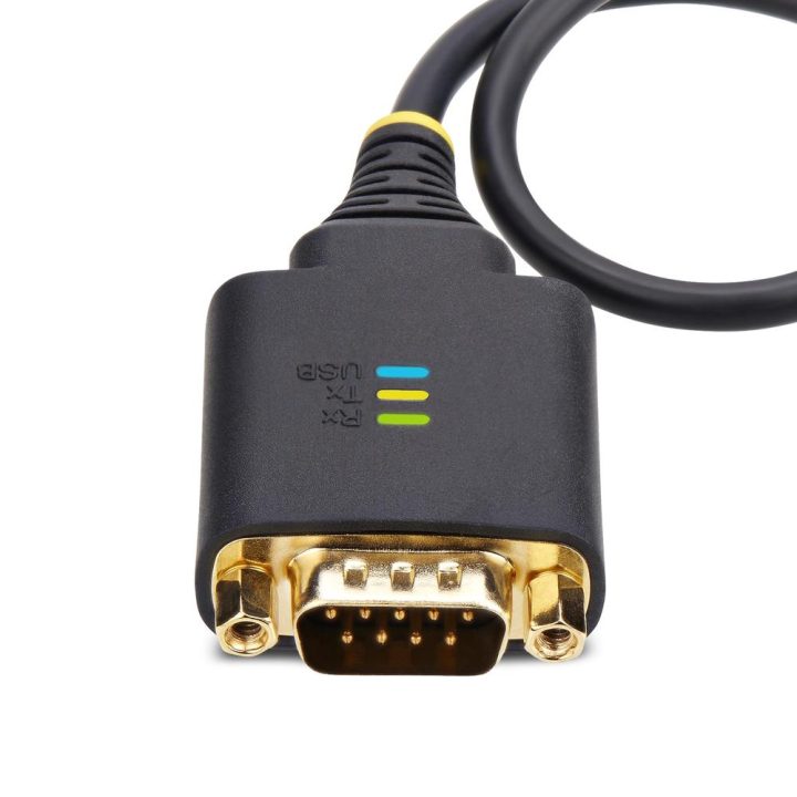 StarTech.com 30cm USB to Serial Adapter Cable - COM Retention - RS232…