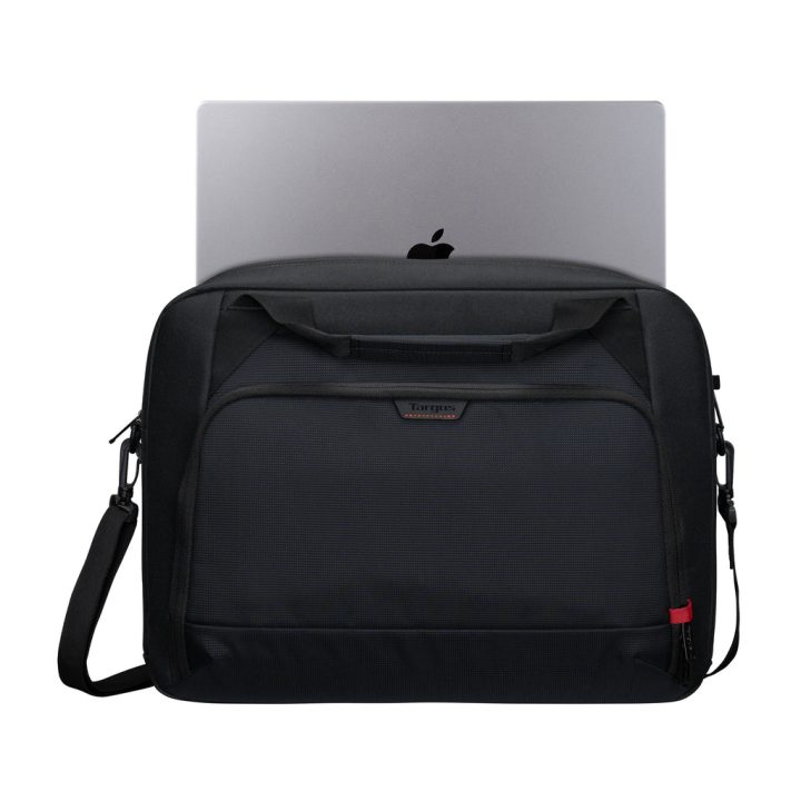 Targus EcoSmart 18" Briefcase, Black, Red