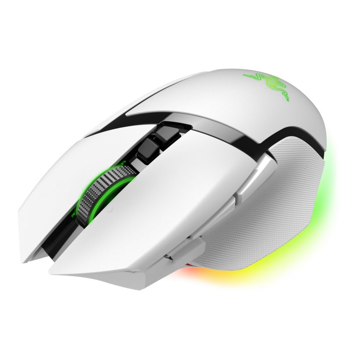 Rato Razer Basilisk V3 Pro 35K branco (RZ01-05240200-R3G1)