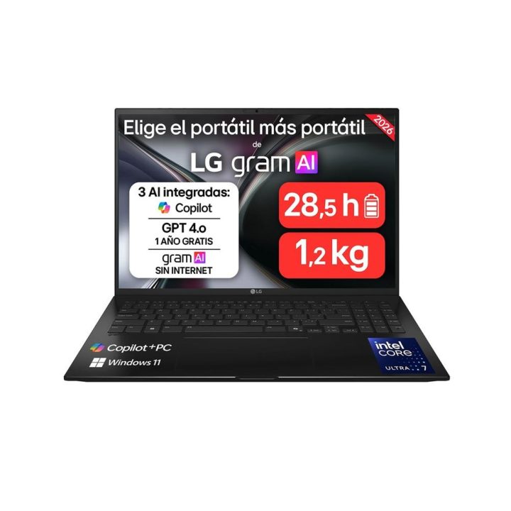 LG Gram Copilot+ PC Intel Core Ultra 7 32 GB 512 GB 16" Windows 11…
