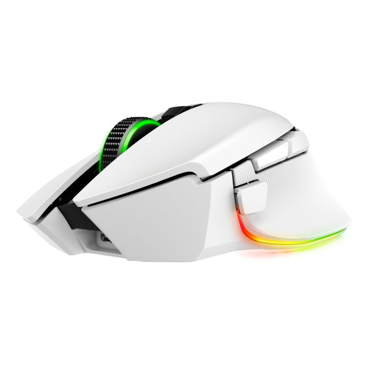 Rato Razer Basilisk V3 Pro 35K branco (RZ01-05240200-R3G1)