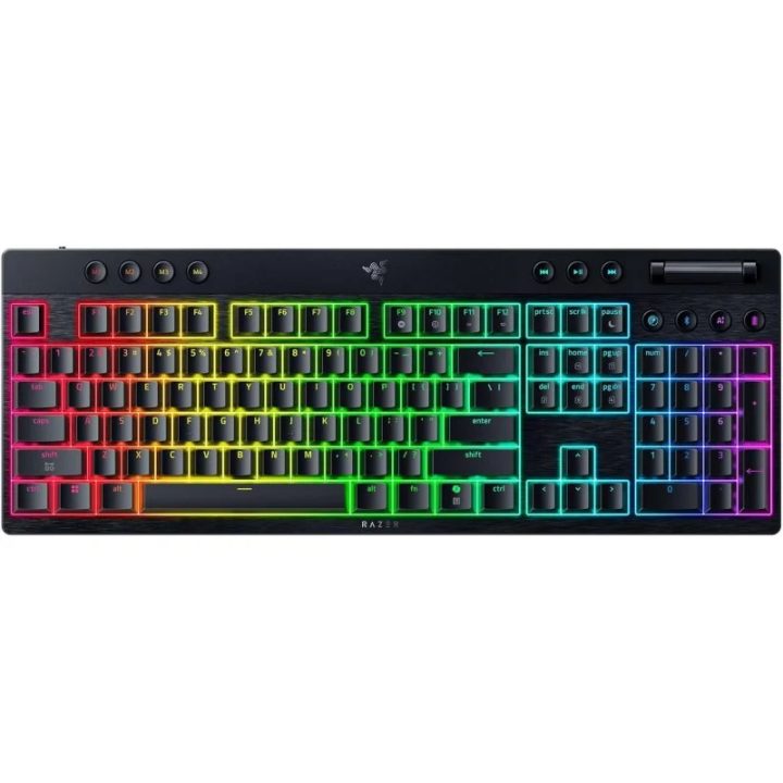 Teclado Razer BlackWidow V4 Low Profile Hyperspeed Orange Switch (US…