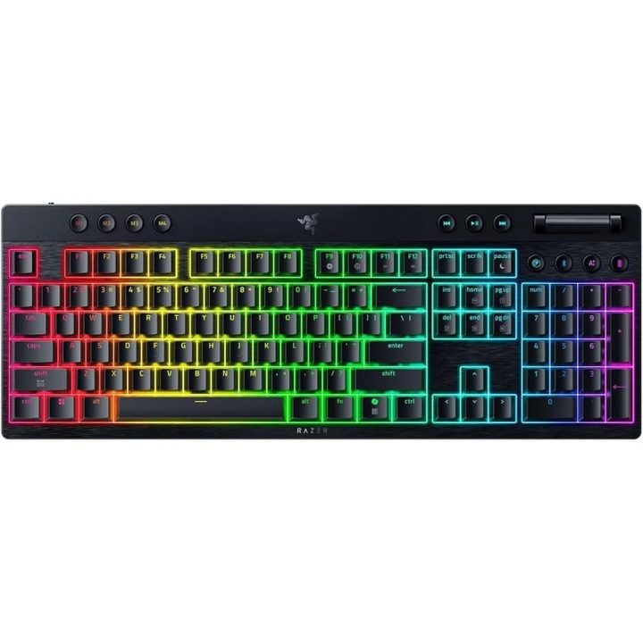 Razer BlackWidow V4 Low Profile Hyperspeed Orange Switch Keyboard (US…