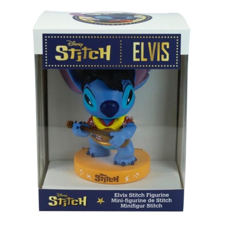 Figura Enesco Disney Stitch Elvis camisa havaiana (6016714)