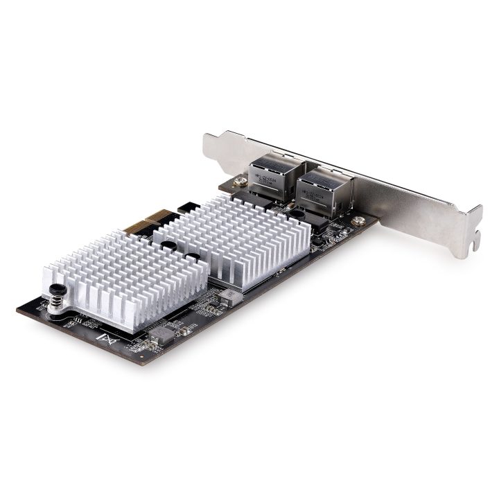 StarTech.com PCI Express Network Adapter Card with 2 RJ45 Ports -…