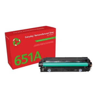 Xerox Everyday™ Black Remanufactured Toner compatible with HP 651A…
