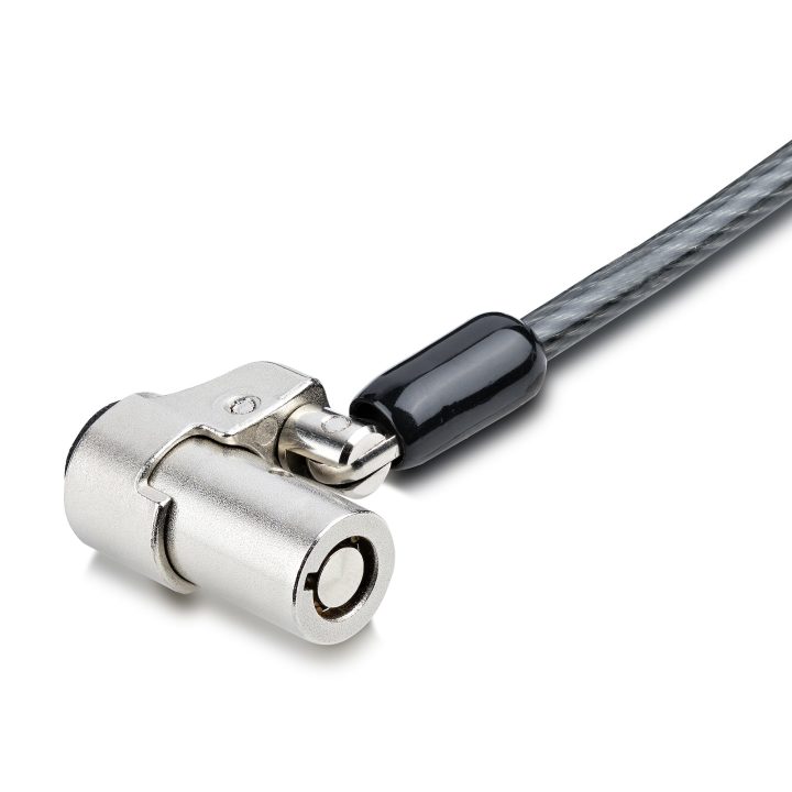 StarTech.com Steel Laptop Security Cable Compatible with Noble Wedge®…