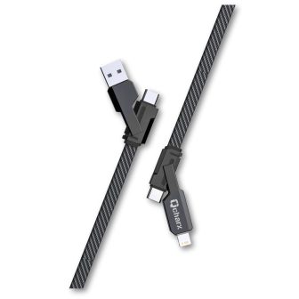 Qcharx international Cabo qcharx porto multi-conector - USB a USB-C a…