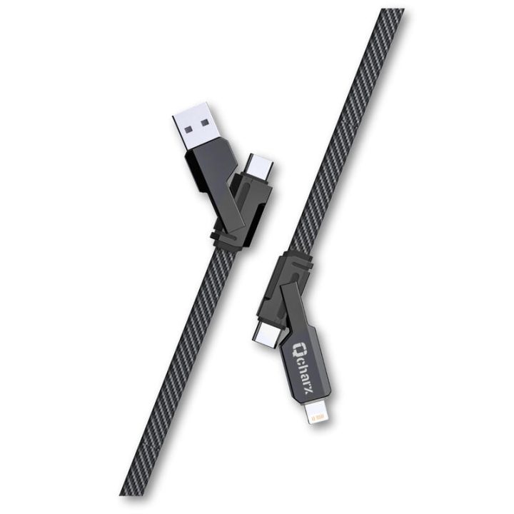 Qcharx international Cabo qcharx porto multi-conector - USB a USB-C a…