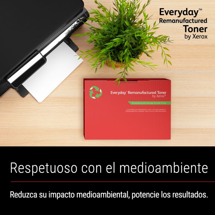 Tóner Everyday™ Negro remanufacturado de Xerox es compatible con HP…
