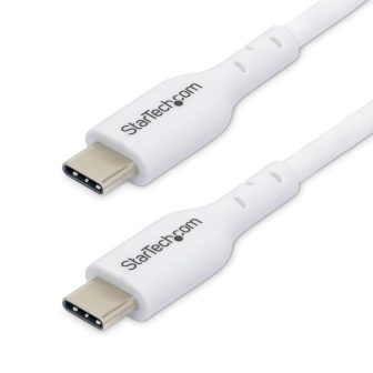 StarTech.com 1m White USB-C Charging Cable - USB Type-C Charging…