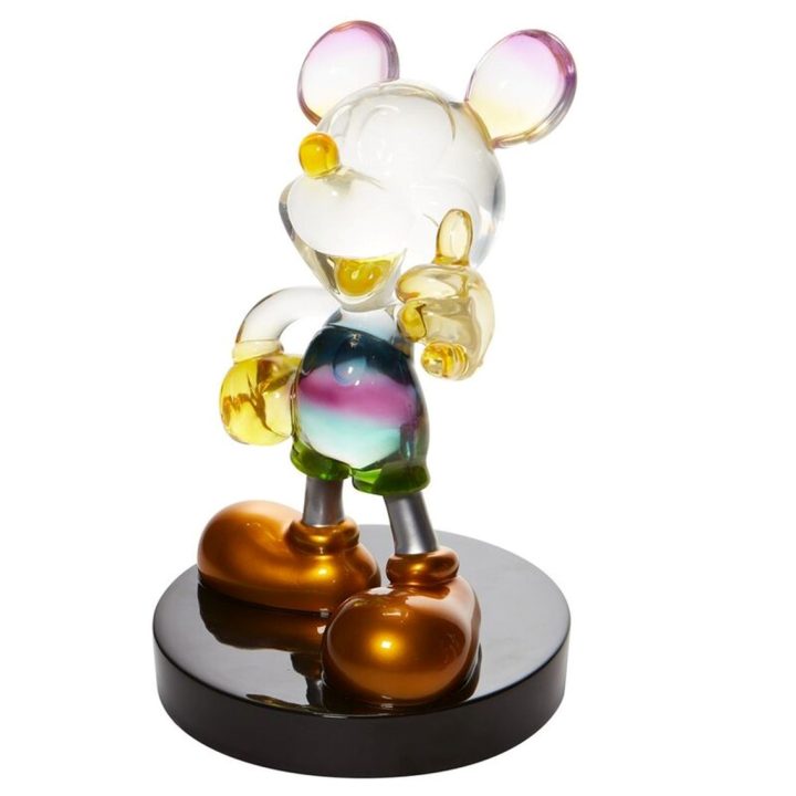 Enesco Disney Resin Figure Mickey & Minnie Grand Jester Mickey Mouse…