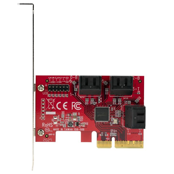 StarTech.com Placa PCIe SATA - Placa Controladora PCI Express de 6…