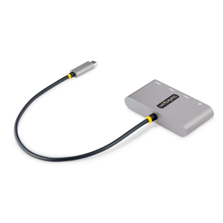 StarTech.com Hub Adaptador USB-C com Ethernet de 3 Portas USB-A -…