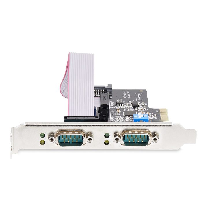 StarTech.com Placa de Expansão Série PCIe de 2 Portas - Placa Serial…