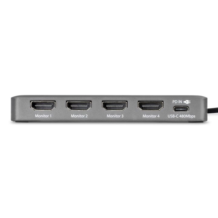 StarTech.com USB-C to 4x HDMI Display Adapter - HDMI 4K 60Hz - 140W…