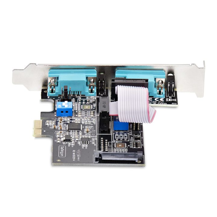 StarTech.com Tarjeta Serie PCIe de 2 Puertos - Tarjeta Serial PCI…