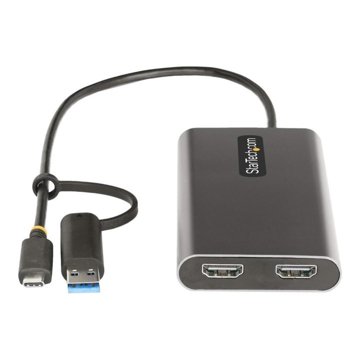 StarTech.com Adaptador USB-C a HDMI Duplo - USB Tipo C para 2…
