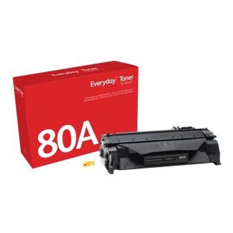 Xerox Everyday™ Black Toner Compatible with HP 80A (CF280A), Standard…