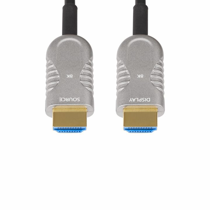 StarTech.com Cable HDMI 2.1 Híbrido Activo Óptico AOC de 15,2m - CMP…