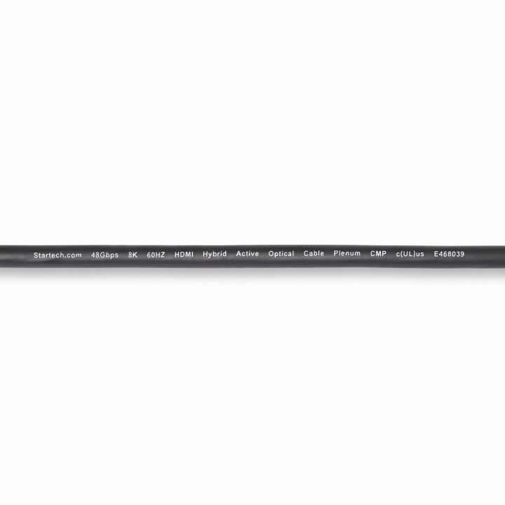 StarTech.com Cable HDMI 2.1 Híbrido Activo Óptico AOC de 15,2m - CMP…