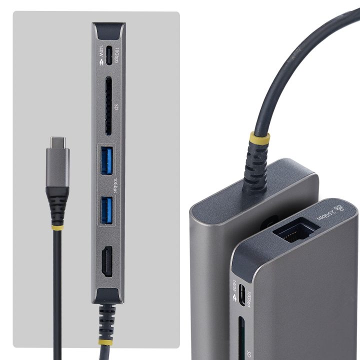 StarTech.com Adaptador Multipuertos USB-C a HDMI - PD 140W - Hub…