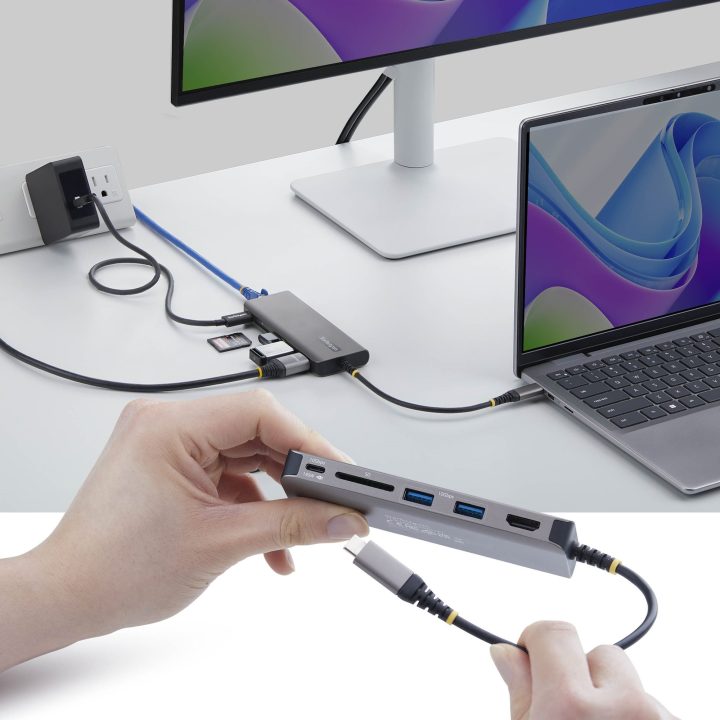 StarTech.com Adaptador Multipuertos USB-C a HDMI - PD 140W - Hub…